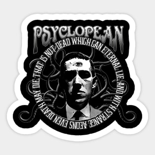 Psyclopean - Strange Aeons - Lovecraft Tentacles Dark Ambient Dungeon Synth Sticker